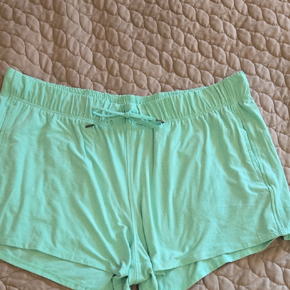 Athletic Works Mint Green Lounge Shorts